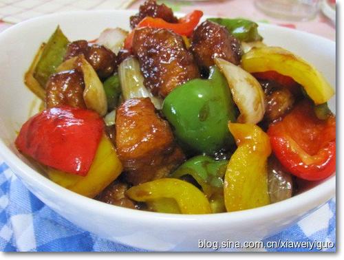 酸甜开胃黑醋咕老肉的做法