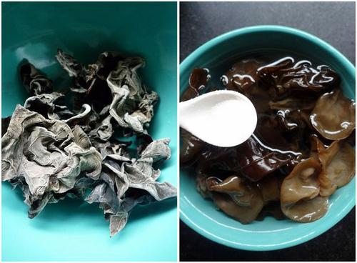 木耳拌洋葱的做法