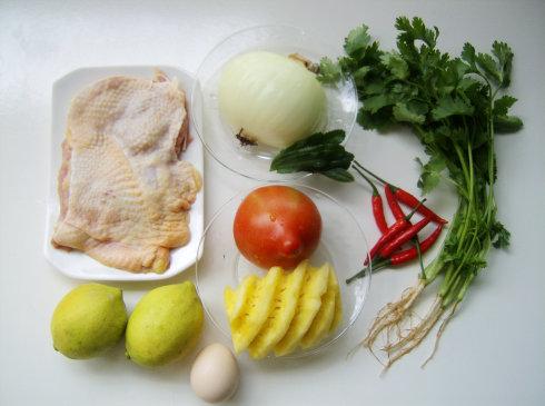 泰式凉拌脆皮鸡的做法