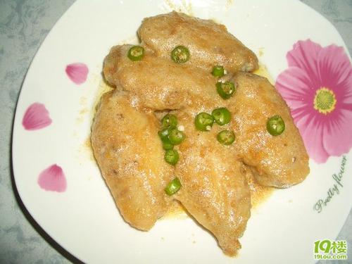 咸蛋黄鸡翅的做法