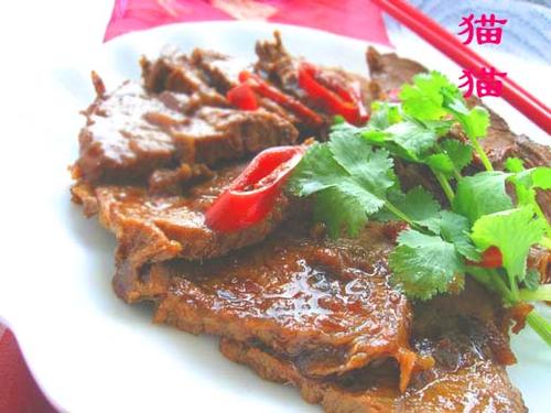 葱香卤牛肉的做法