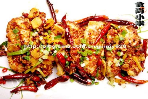 花生辣子鱼排的做法