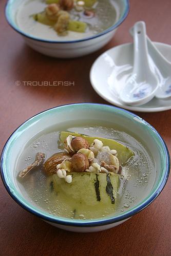 莲子冬瓜老鸭汤的做法