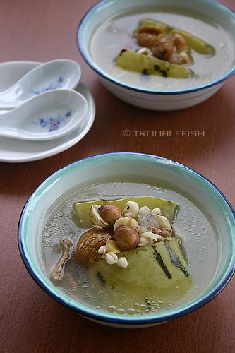 莲子冬瓜老鸭汤的做法