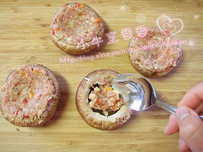 焗烤大蘑菇的做法