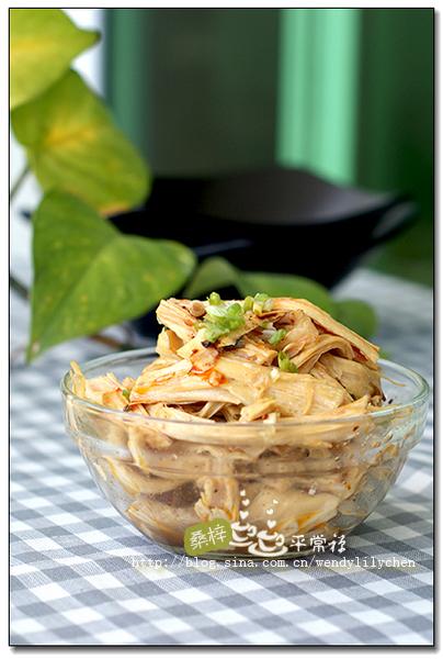 凉拌腐竹的做法