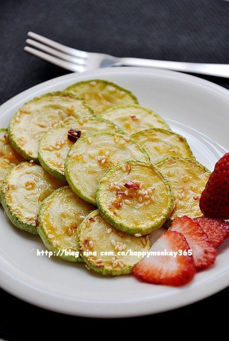 芝香椒油西葫芦的做法