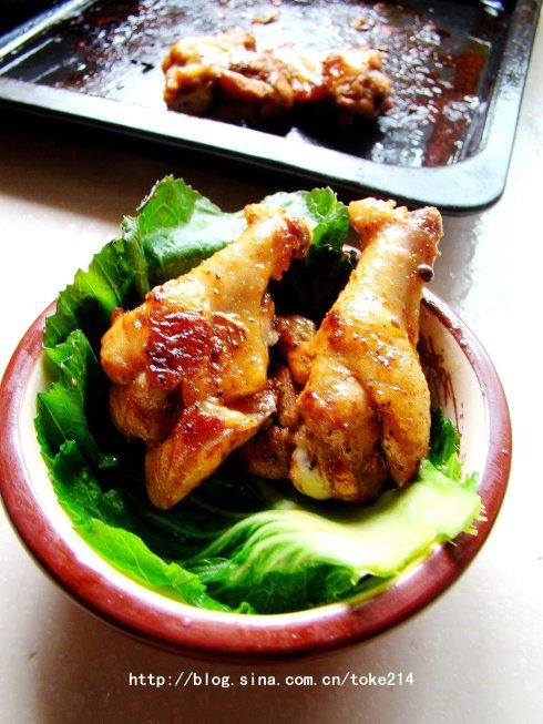 极简烤鸡腿的做法