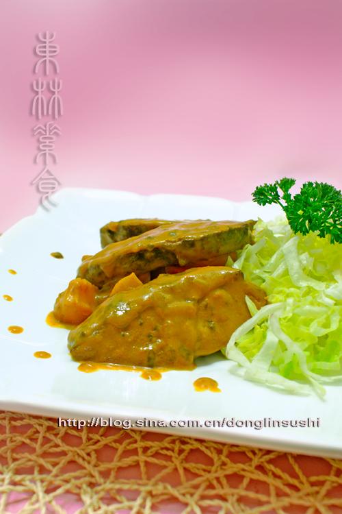 咖喱土豆烩素鱼的做法