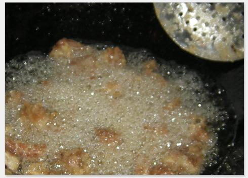 糖醋炸香骨的做法