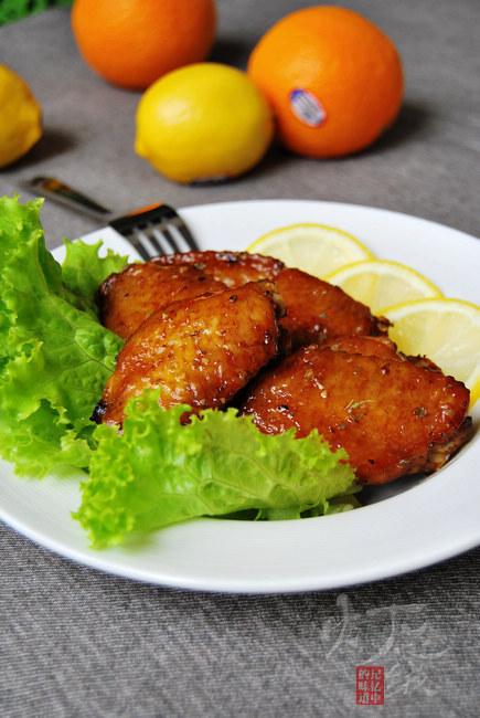 柠檬香草烤鸡翅的做法