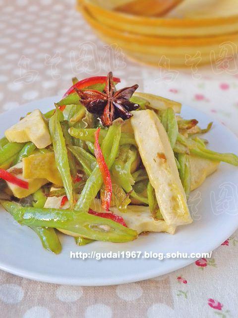 芸豆炒豆干的做法