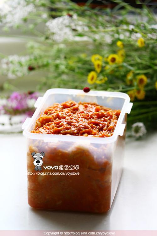 韩国辣白菜的做法