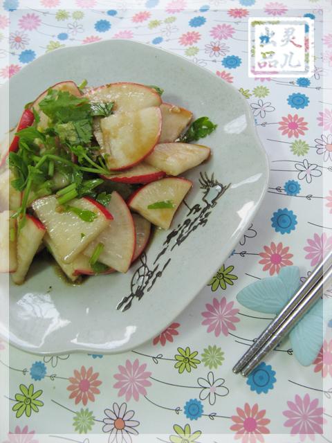 凉拌小红萝卜的做法