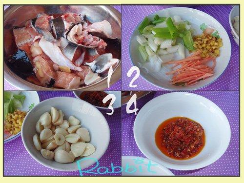 大蒜鲢鱼的做法