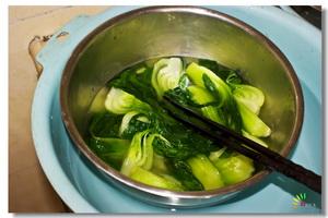 香菇上海青的做法