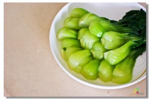 香菇上海青的做法