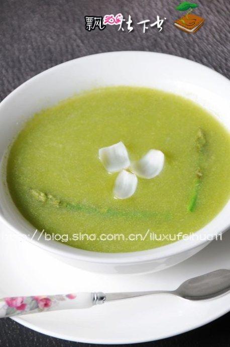 芦笋浓汤的做法