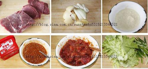 纸上烤肉的做法