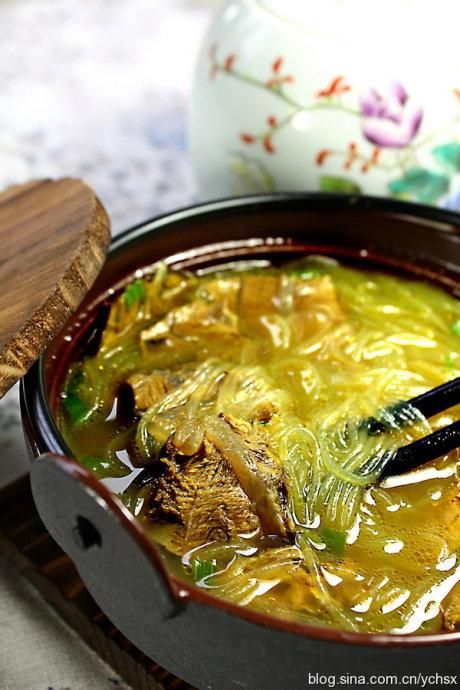 咖喱牛肉线粉汤的做法