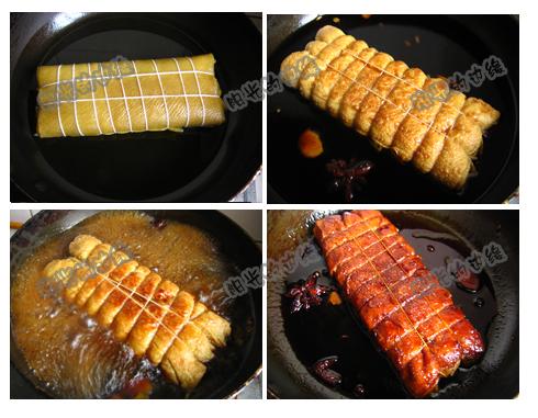 浓香豆皮卷的做法