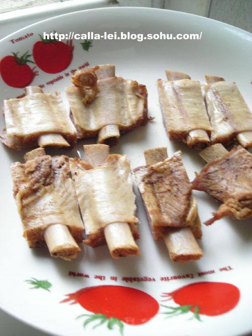 南乳黄瓜烧排骨的做法