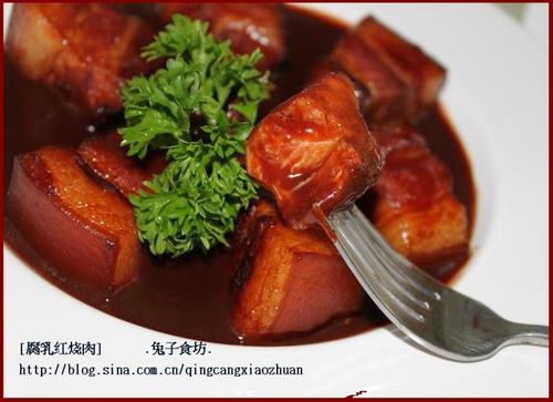 腐乳红烧肉的做法