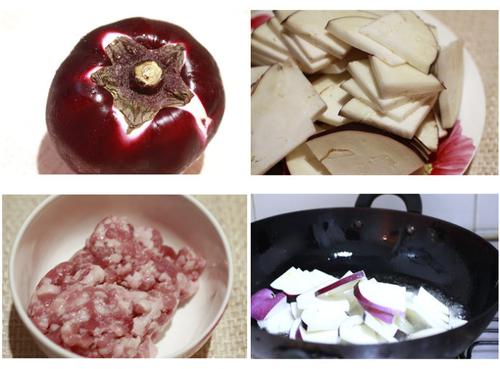 肉末烧茄子的做法