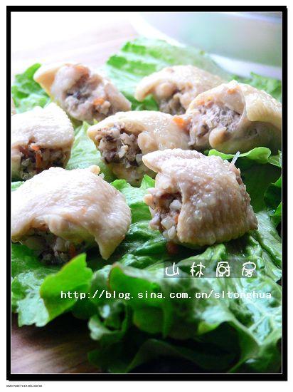 荷包鸡翅的做法