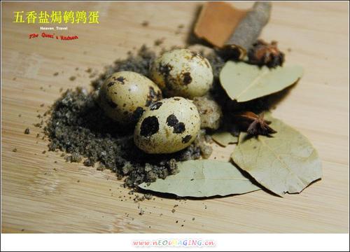 五香盐焗鹌鹑蛋的做法