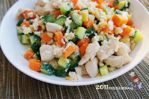 五彩鸡丁的做法