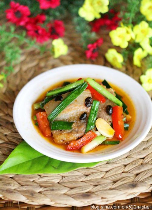 豉汁青蒜炒腊肉的做法
