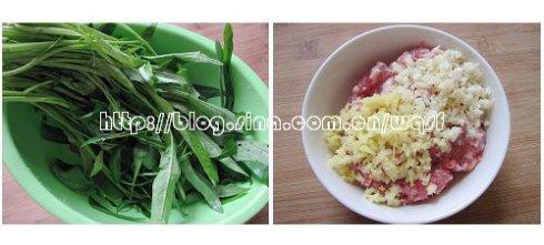 豆豉辣酱炒空心菜的做法