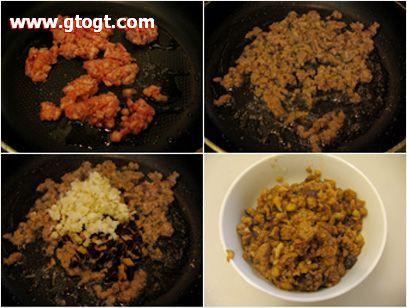 生菜酱肉包的做法