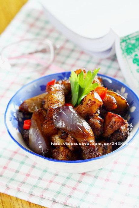 锅爆双丁的做法