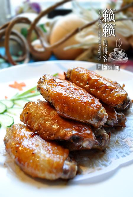 蜜汁烤翅的做法