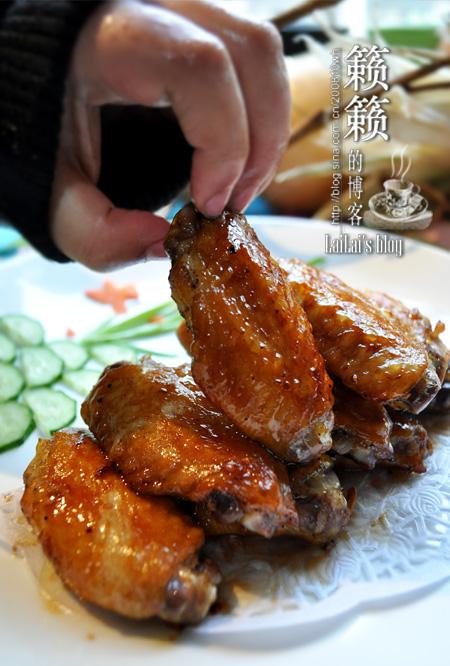 蜜汁烤翅的做法