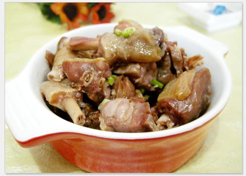 蒸咸鸭腿的做法