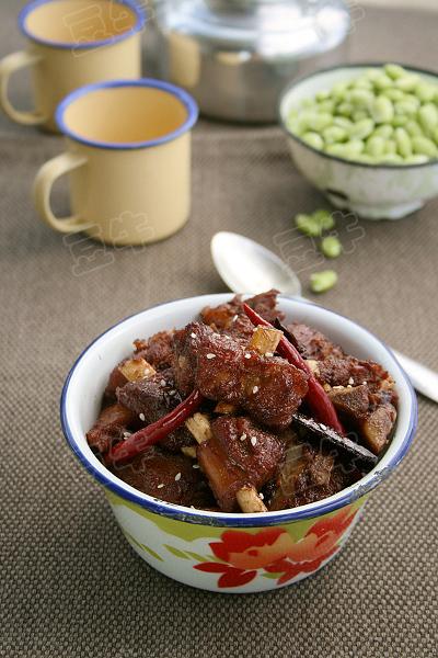 干烧排骨的做法