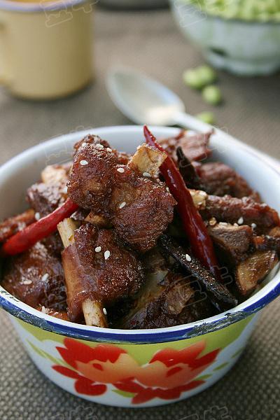 干烧排骨的做法