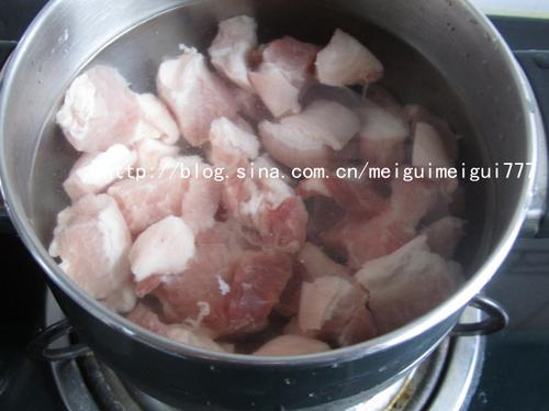 素鸡红烧肉的做法