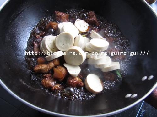 素鸡红烧肉的做法