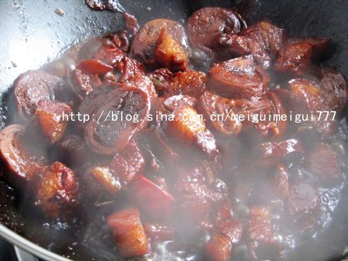 素鸡红烧肉的做法