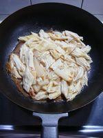 虾籽烧腐竹的做法