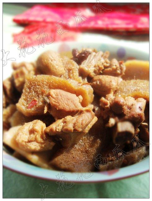 雪魔芋烧鸭的做法