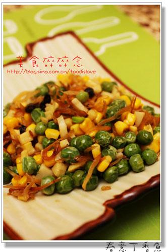 春意丁香鱼的做法