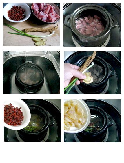 煲制花胶汤的做法