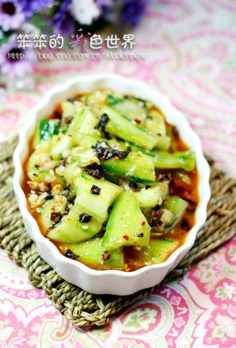 紫苏拍黄瓜的做法