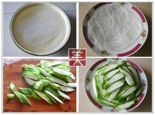蒜蓉粉丝蒸丝瓜的做法