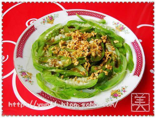 蒜蓉粉丝蒸丝瓜的做法